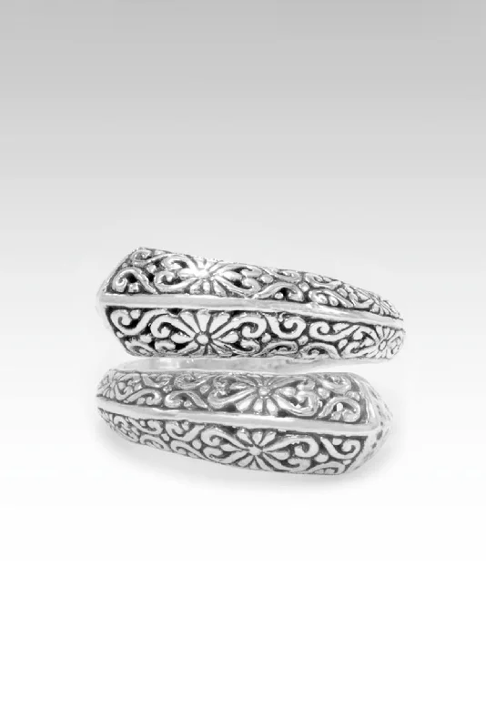 Women’s rings with pave topaz for dazzle -Clear My Faith Ring™ in Janyl Adair