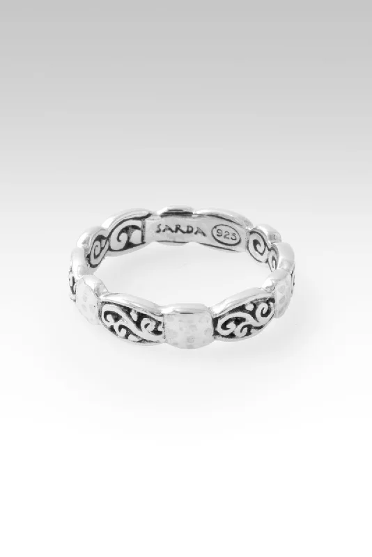 Women’s rings with stretch bands for ease -Best is Yet to Come Ring™ in Tree of Life