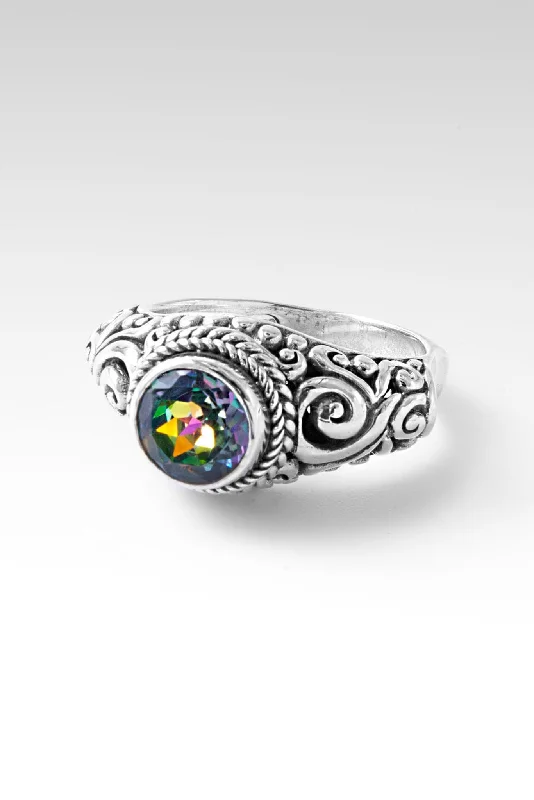 Women’s rings with branch-inspired amethyst bands -Delight My Soul Ring™ in Unicorn Dreams™ Mystic Topaz