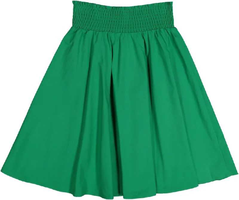 Cotton Dresses for Comfort -Ophelia-15-Green