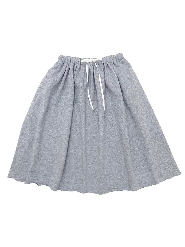 Nylon Dresses for Stretchable -MARTA SKIRT-Grey