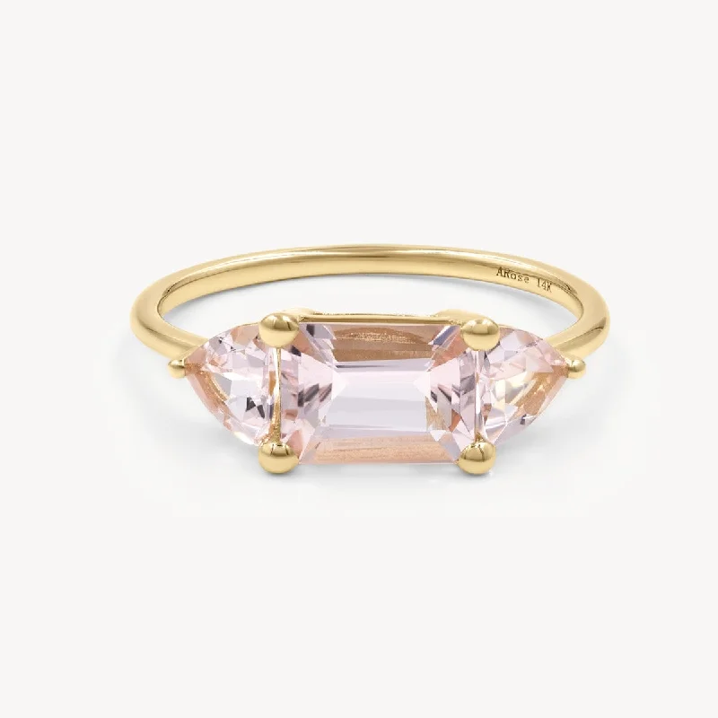 Women’s rings with crown-inspired topaz designs -The Ballerina Ring