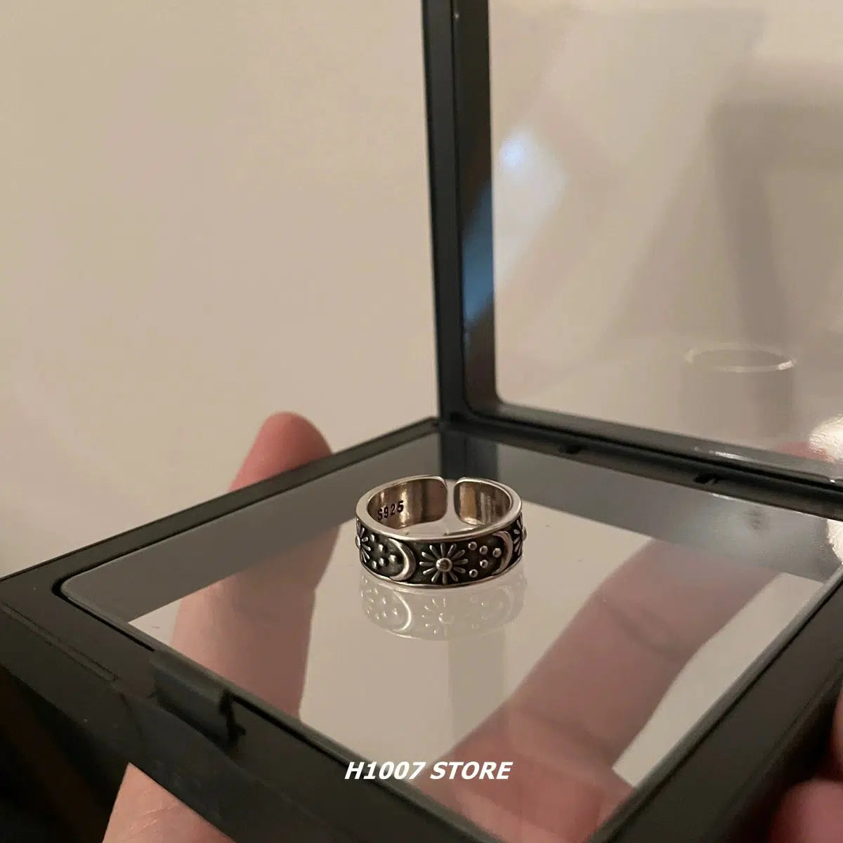 Star Moon Ring