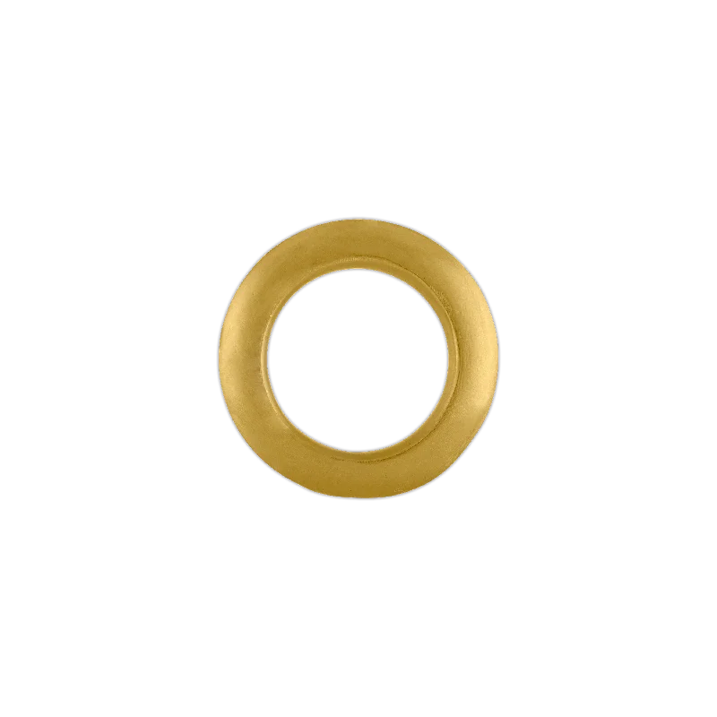 Women’s rings with brushed gold for subtlety -Trade Ring II