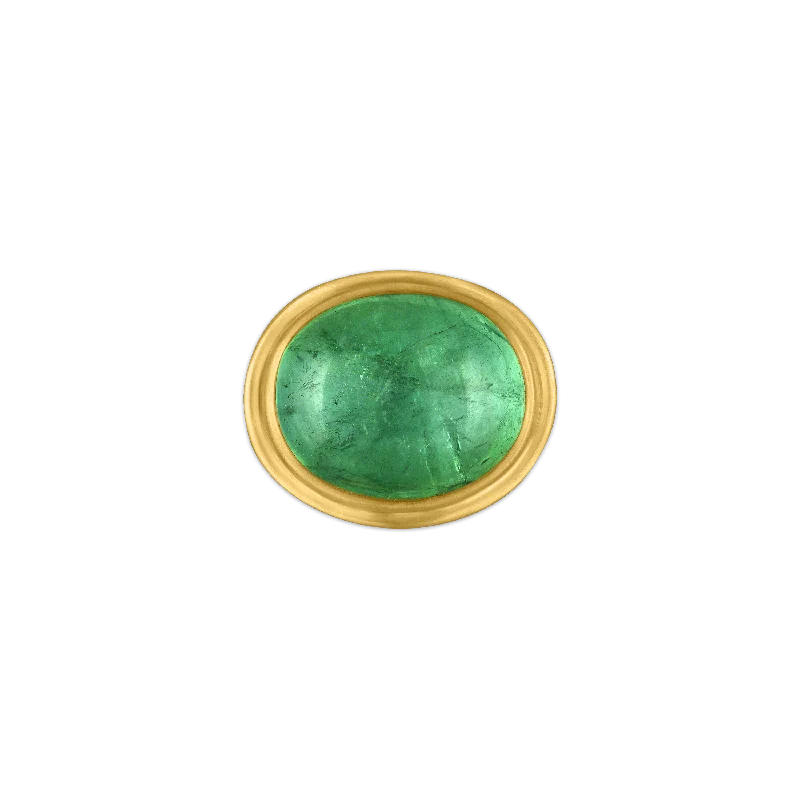 Women’s rings with raw moonstone for mystique -Green Tourmaline Vitta Ring