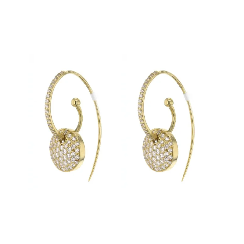 Best hoop earrings with custom designs for a personalized, unique accessory-1.44 ctw Diamond Earrings