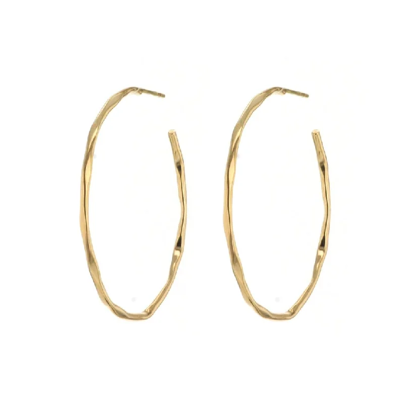 Best hoop earrings with baroque pearls for a luxurious and elegant vibe-40MM Hoop Earrings