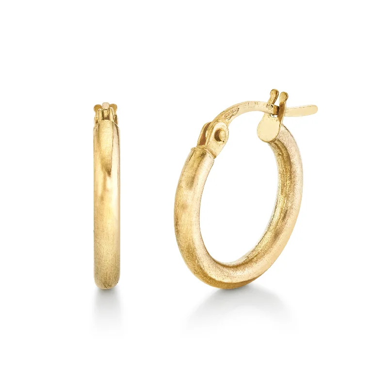 Best hoop earrings with minimalist designs for a clean and modern aesthetic-Small Tube Hoops