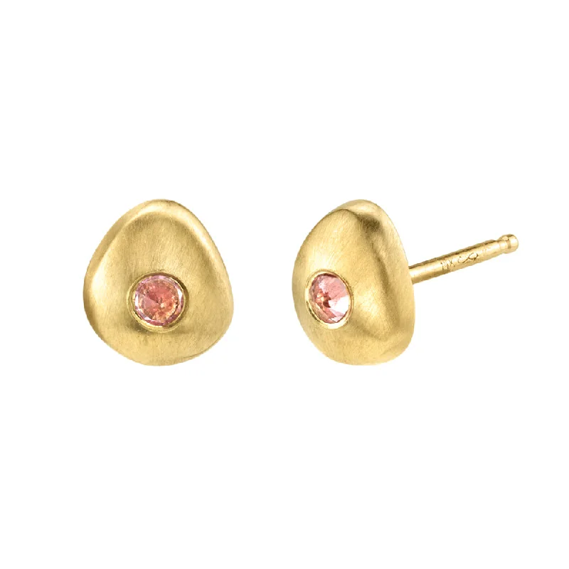 Best hoop earrings with gemstone accents for a colorful and elegant appearance-Tata Studs