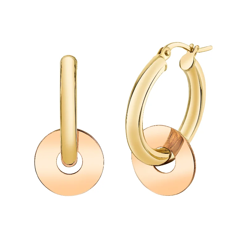 Best hoop earrings with oval shapes for a unique and elongated design-Washer Hoops