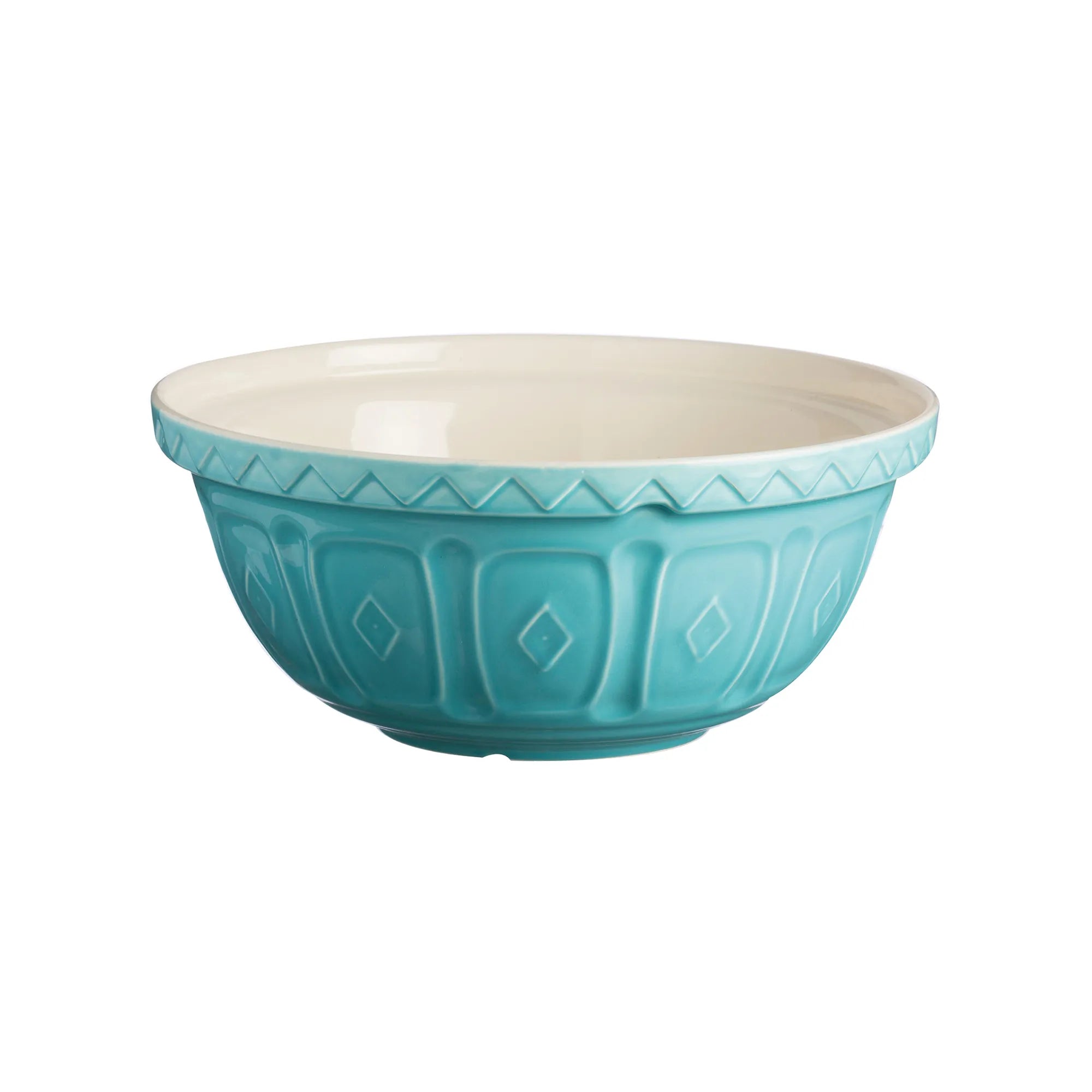 Best necklaces and pendants with emerald gemstones for a rich, sophisticated design-Mason Cash | Turquoise Mixing Bowl 11.75