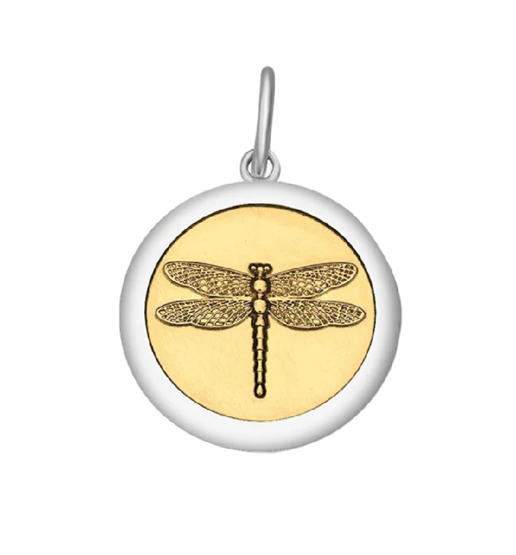 Best necklaces and pendants with statement designs for a fashionable accessory-Dragonfly Gold