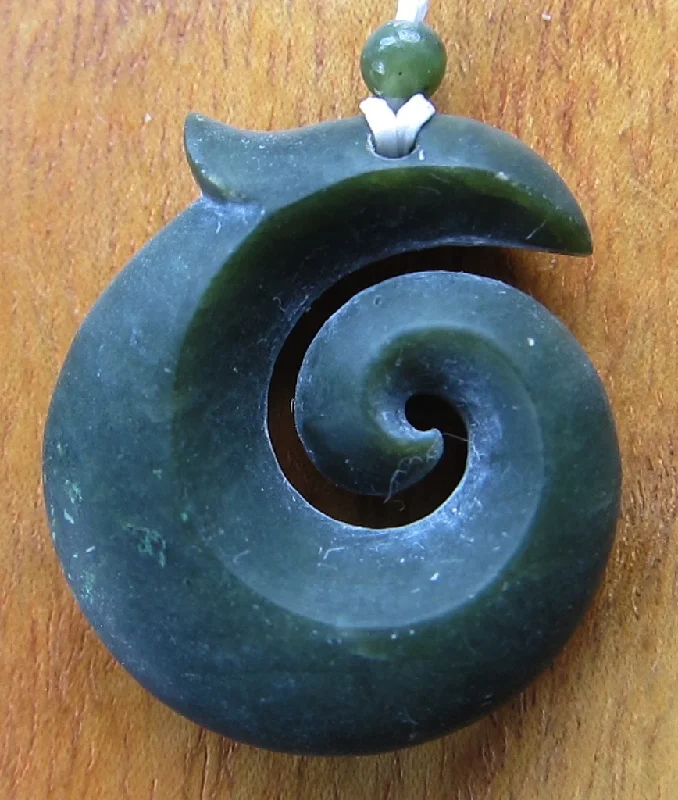 Beautiful necklaces and pendants with moonstone for an ethereal, mystical appearance-JADE SWIRL