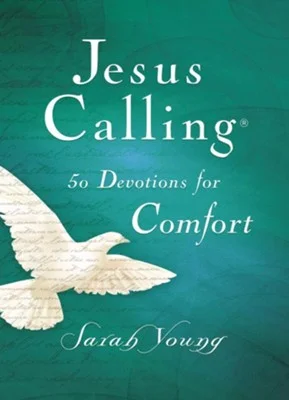 Simple necklaces and pendants with tiny charms for a delicate and casual vibe-Jesus Calling 50 Devotions for Comfort