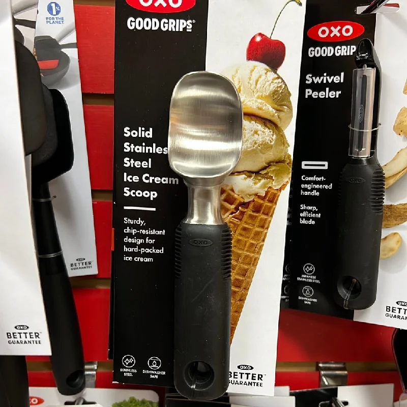 Necklaces and pendants with diamond pendants for a luxurious sparkling effect-OXO Good Grips | Solid Stainless Steel Ice-Cream Scoop